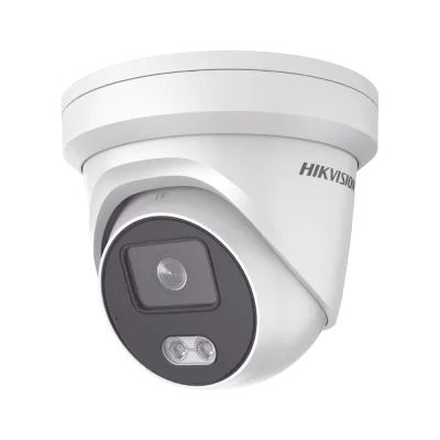 Turret IP 8 Megapixel / Imagen a Color 24/7 / Lente 2.8 mm / Luz Blanca 30 mts / WDR 130 dB / Exterior IP67 / Micrófono Integrado / Captura Facial / Videoanaliticos (Filtro de Falsas Alarmas) / Metal / MicroSD / ACUSEARCH