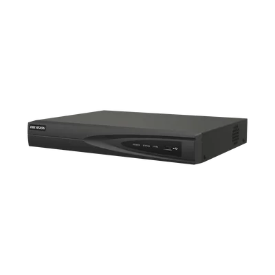 NVR 8 Megapixel (4K) (Compatible con Cámaras ACUSENSE) / 8 canales IP / 8 Puertos PoE+ / 1 Bahía de Disco Duro / Salida de Vídeo en 4K / 300 Metros PoE Modo Extendido